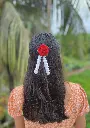 Crochet hair accessories